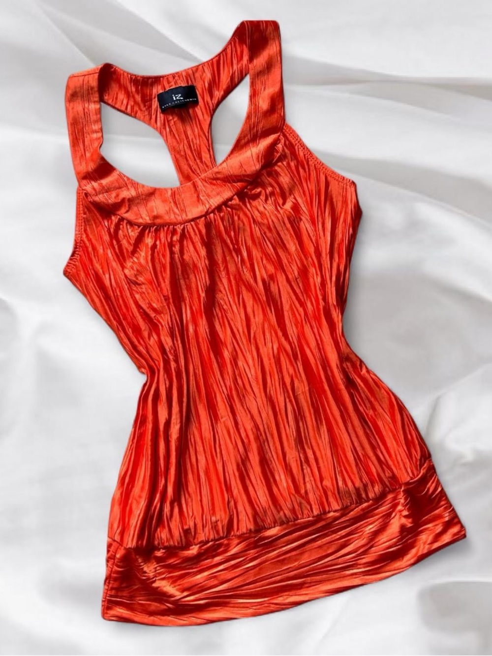 Orange Going Out Tank Top